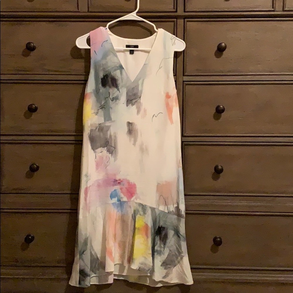 Jcrew silk dress